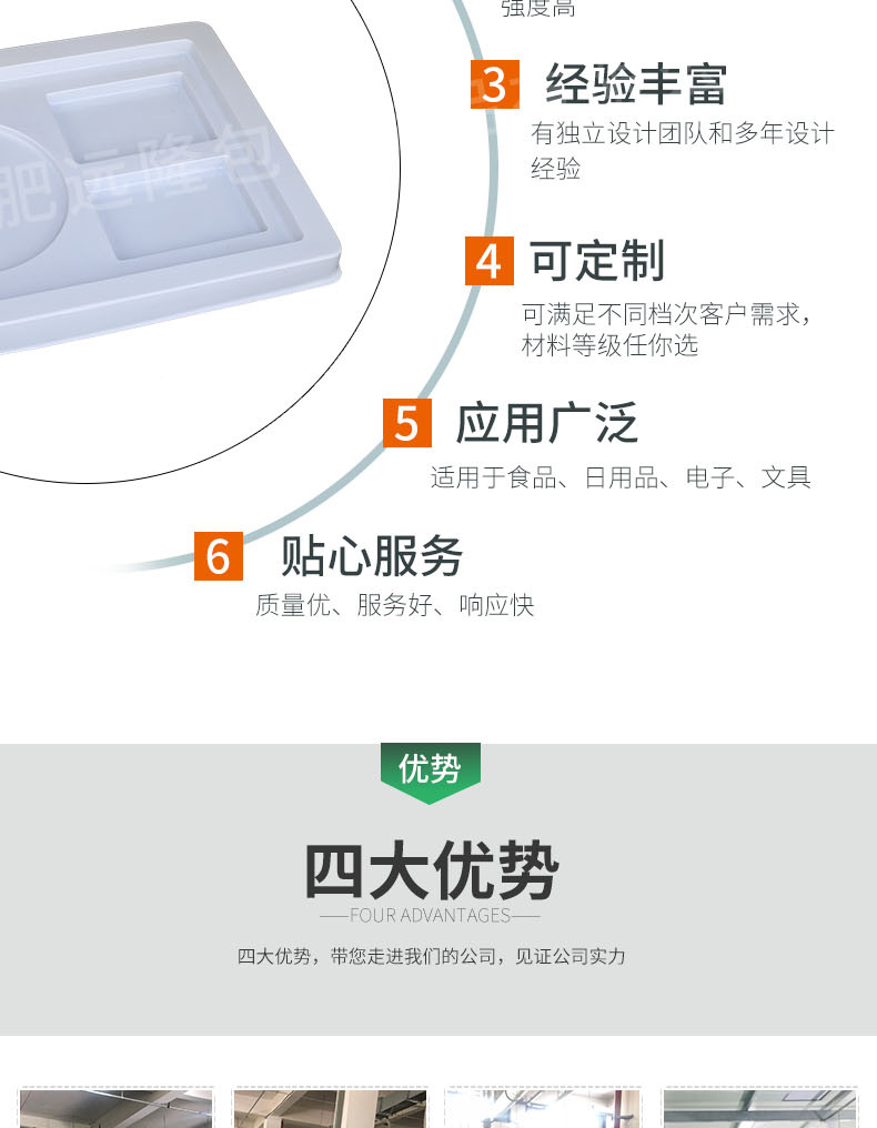 pp防摔電子(zǐ)吸塑(sù)托盤包(bāo)裝産(chǎn)品
