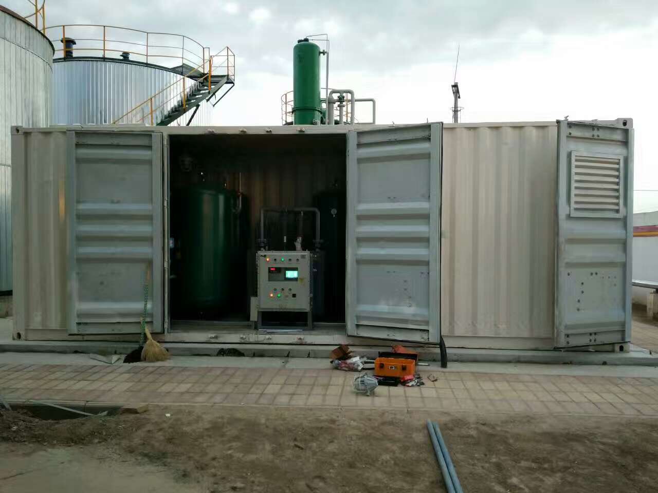 長慶(qìng)油田專用防(fang)爆制氮機